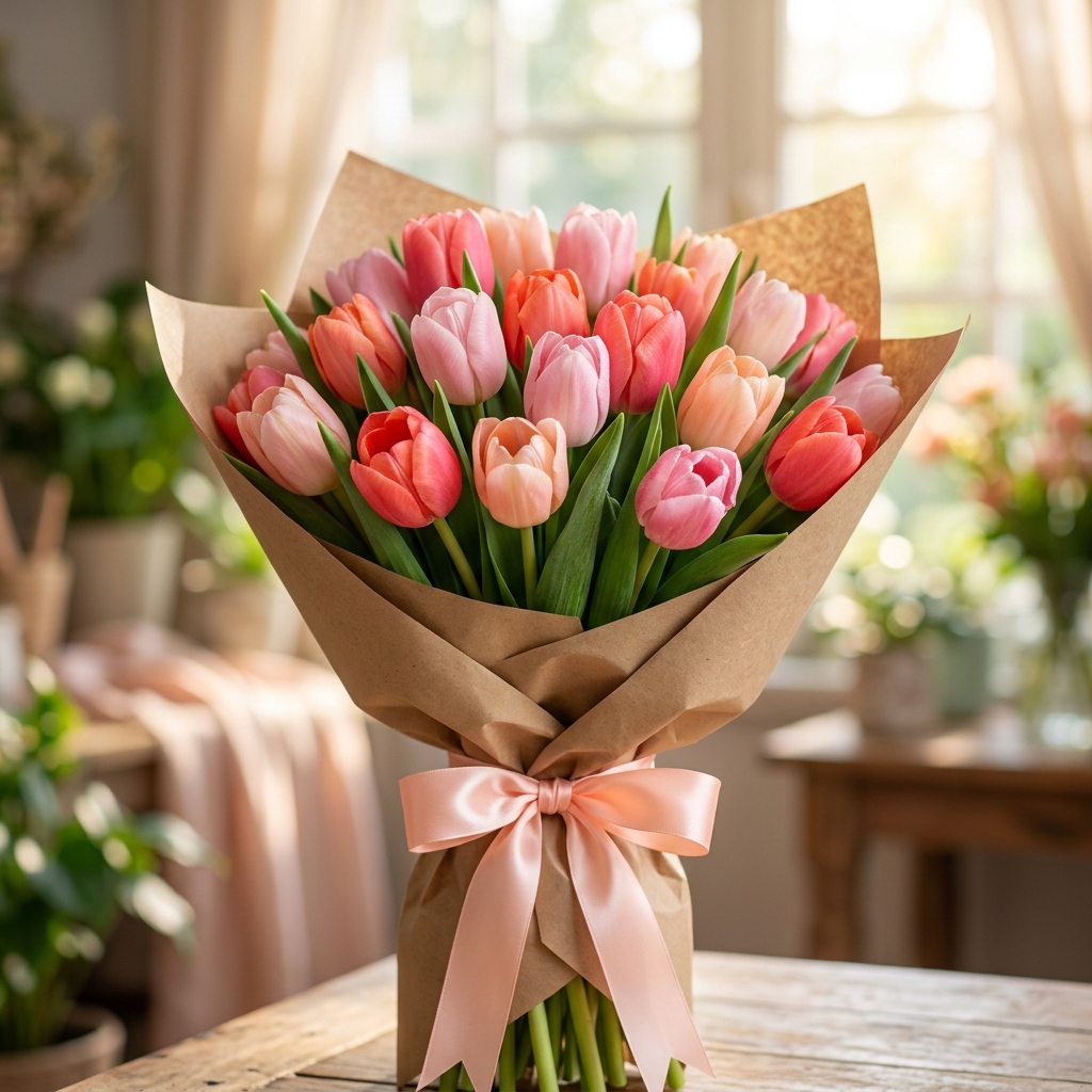 Tulip Flower Bouquet